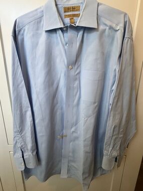 Roundtree & York Gold Label Mens long sleeve button down shirt (17-34)
